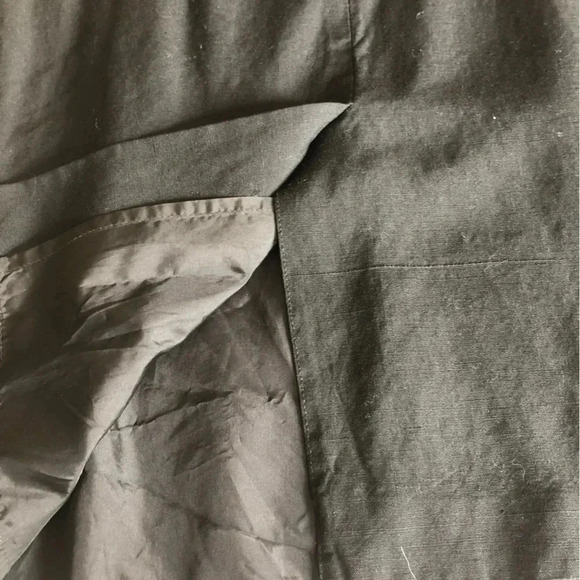 Linen Blend Pencil Skirt - Picture 7 of 13